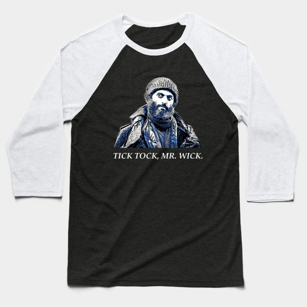 Tick Tock Man - Jason Mantzoukas Baseball T-Shirt by Charissa013